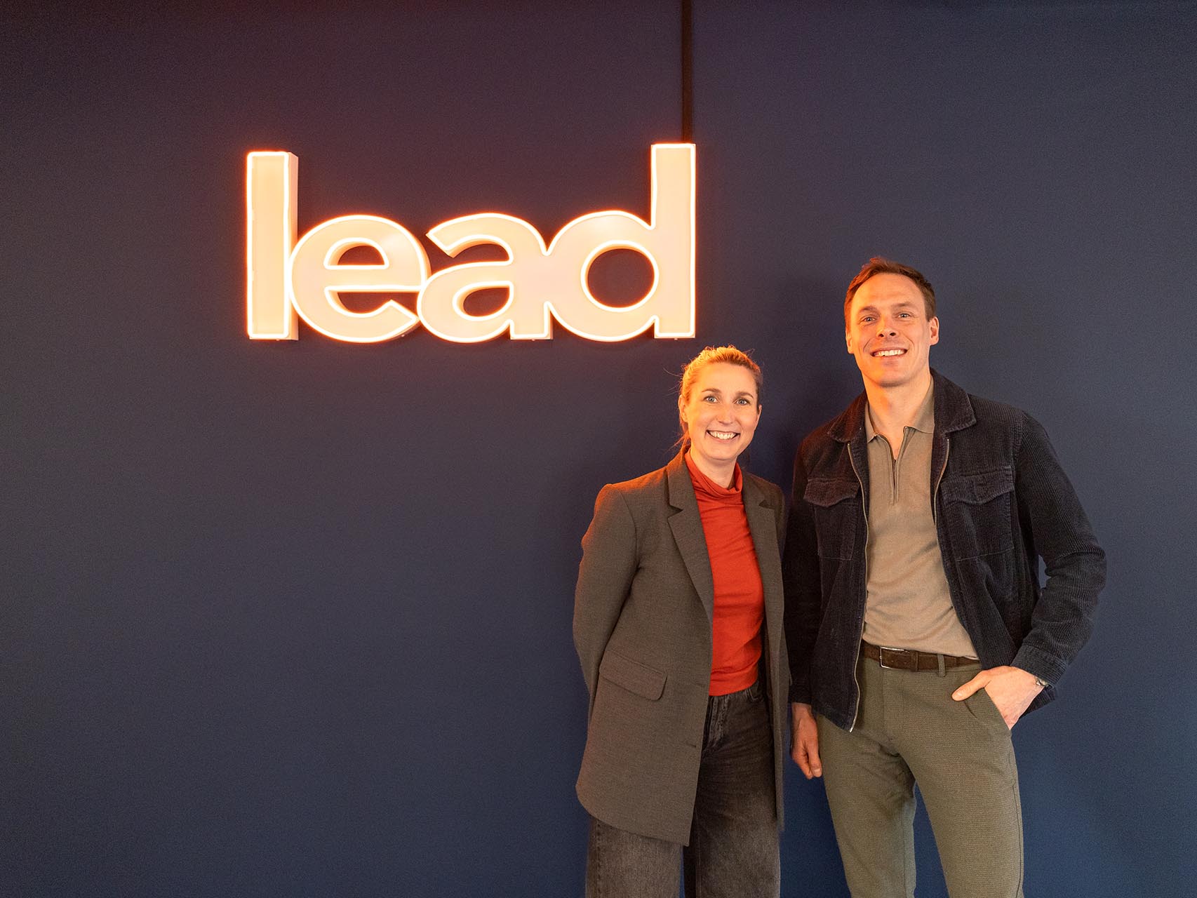 Anna Brynås, business coach at Lead and Oskar Paluyan, CEO at XP Studio